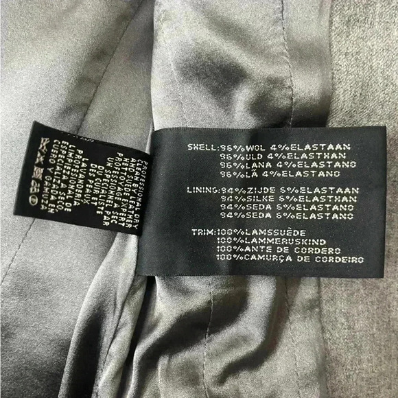 Ralph Lauren Black Label Womens Blazer Jacket Size 2 Wool Silk Preppy Equestrian - Picture 6 of 16